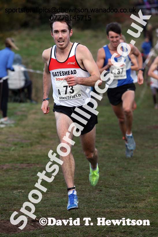 Senior men, 2016 National Cross Country Relays, Berry Hill Park, Mansfield. Photo: David T. Hewitson/Sports for All Pics